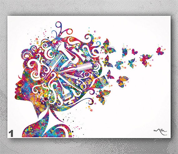 Hair Stylist Art Watercolor Print Hair Salon Art Hair Dresser - Etsy Hair Stylist Art Watercolor Print Hair Salon Art Hair Dresser - Etsy