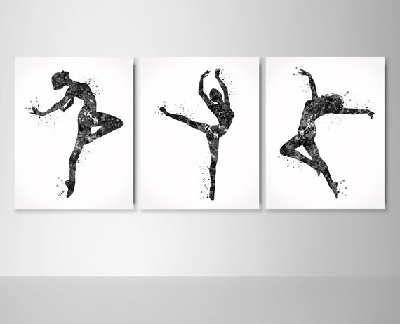 YEESAM ART Dipingi Con I Numeri – Ballerina Classica – Kit Tela 50x40 Cm Con Colori Acrilici