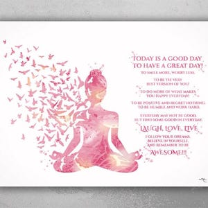 Yoga Art, Yogi, Yoga Poster, Yoga Pose, Yoga Print, Yoga Woman Watercolor, Yoga Studio, Blush Pink, Yoga Wall Decor, Yoga Gift, Yoga-2383