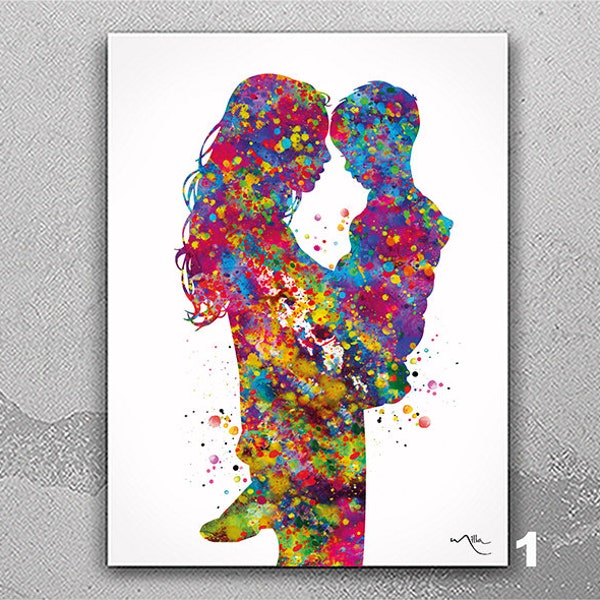 Mother and Child Art Etsy