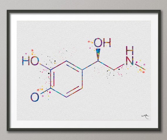 Love Anatomy Watercolor Print Parody Art Geekery Nerd Wall Art Poster Wedding