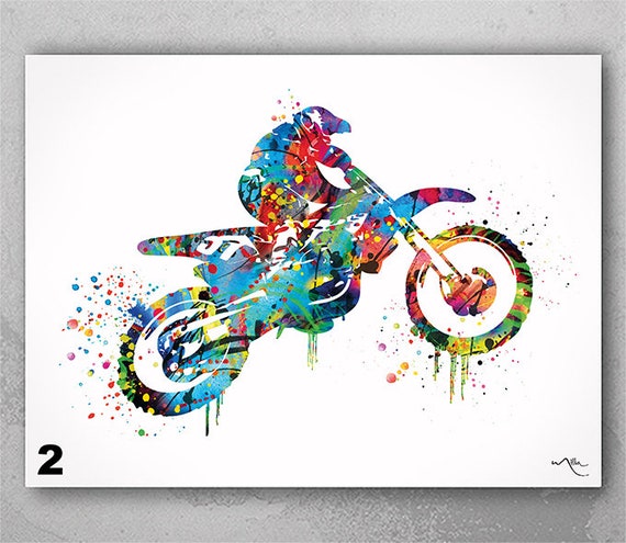 Motocross Bike Motorcycle Race Poster  Corrida de motocross, Motocicleta  de corrida, Bicicleta de corrida