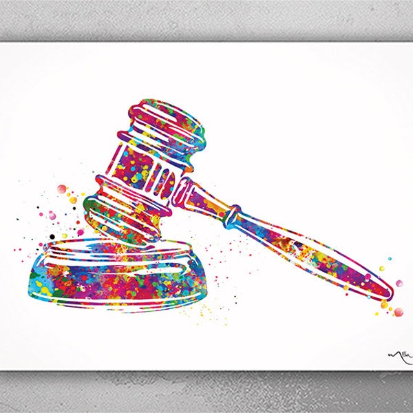 Gavel Wall Art Etsy