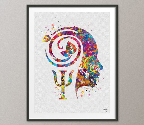 Psychiatrist Watercolor Print Psychology Psychiatry Wall Art | Etsy Psychiatrist Watercolor Print Psychology Psychiatry Wall Art | Etsy