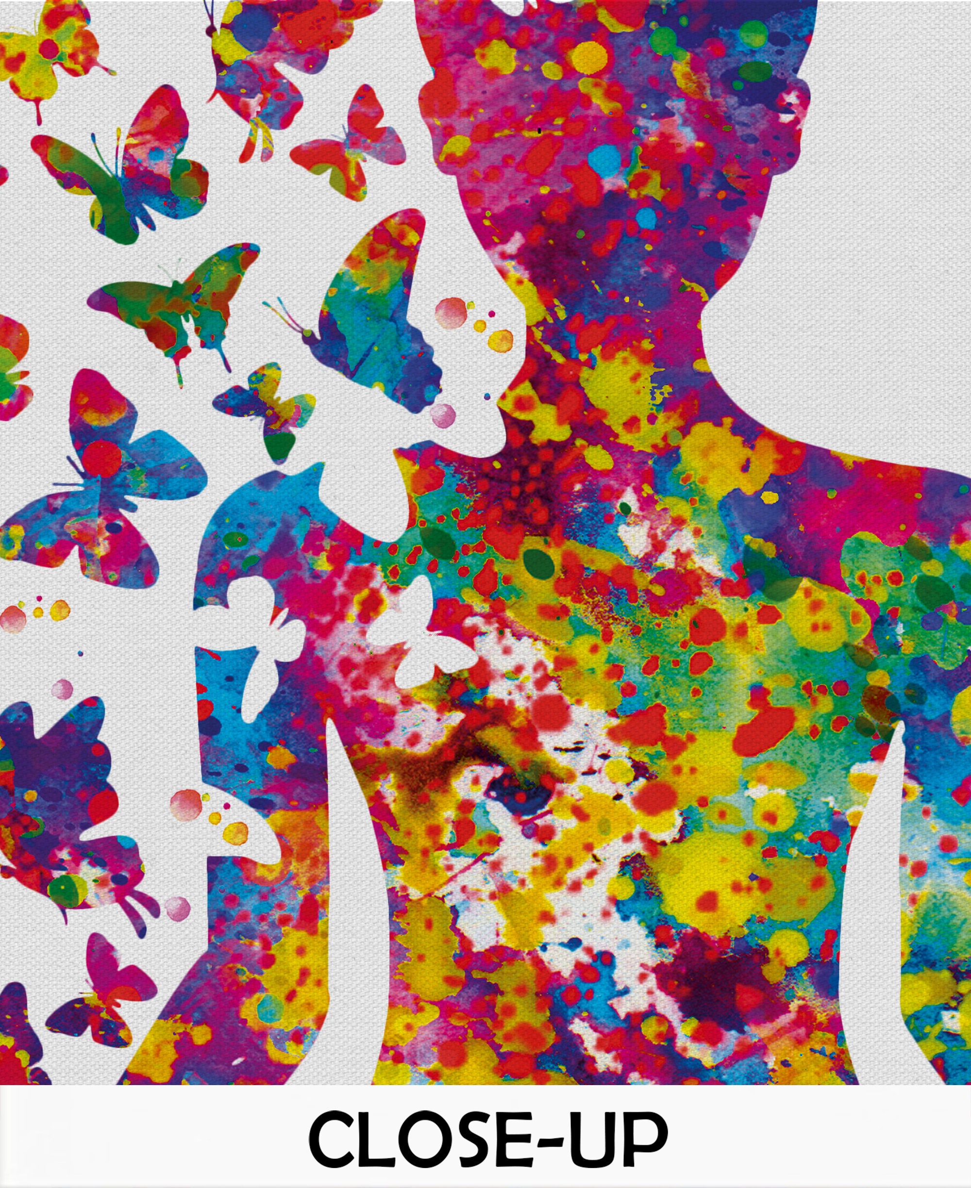 Yoga Art Butterfly Yoga Poster Yoga Pose Yoga Print Yogi Etsy