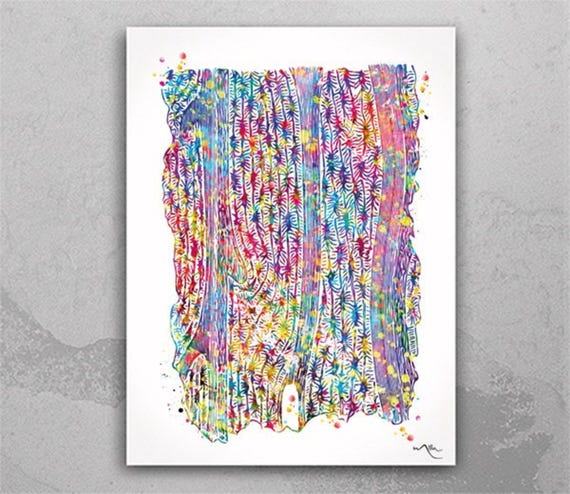 Watercolor Bone Structure Print | Anatomy Art, Medical Decor-1275