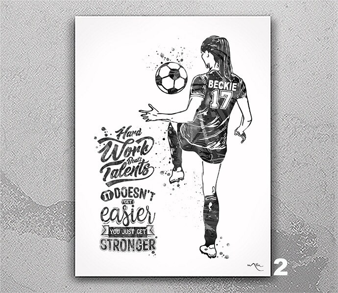 I Love Football Athlete Sports Player Gift Digital Art by Haselshirt - Fine  Art America