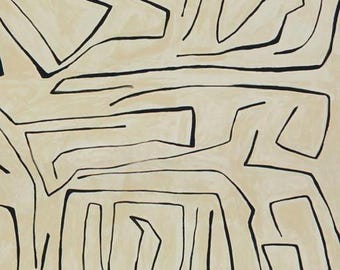 Pillow Cover GRAFFITO - Linen/Onyx, Kelly Wearstler Modern Home Decor,  Pillow Covers, Designer Pillow Cushion Cover, Lee Jofa