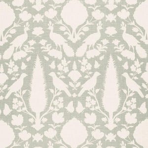 Schumacher Chenonceau in Aquamarine Decorative Pillow Cover, 18X8&quot; 20X20&quot;, Euro Pillow, Lumbar Pillow, Made to Order.