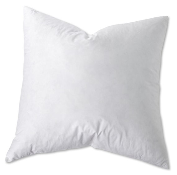 Feather-Down Throw Pillow Insert 12x18