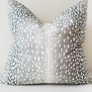 Antelope Classic Black Antelope Pillow Cover black - Etsy