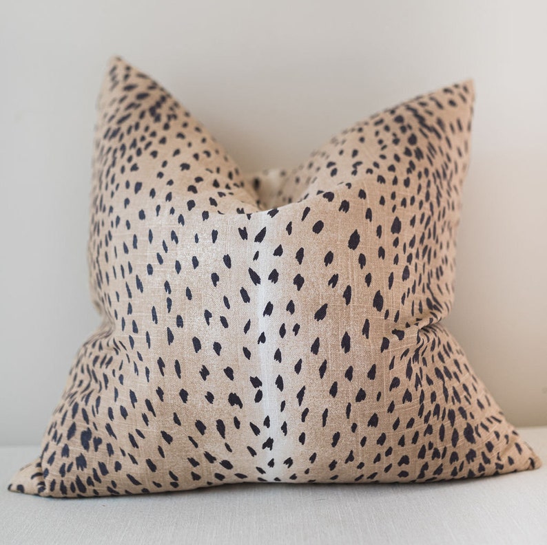 Gray Antelope Lumbar Pillow Cover Rectangle Pillow Cover Etsy