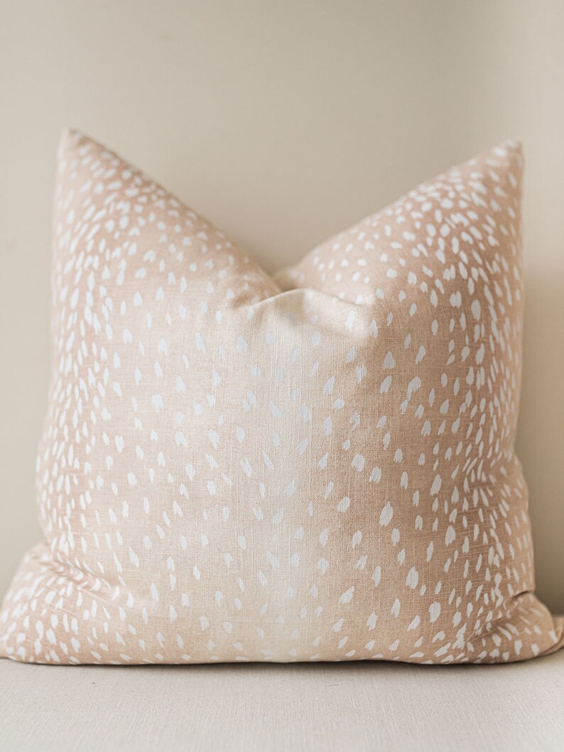 Navy Antelope Lumbar Pillow Cover Rectangle Pillow Cover Etsy