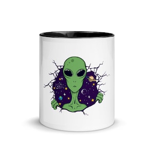 Alien Mug with Color Inside