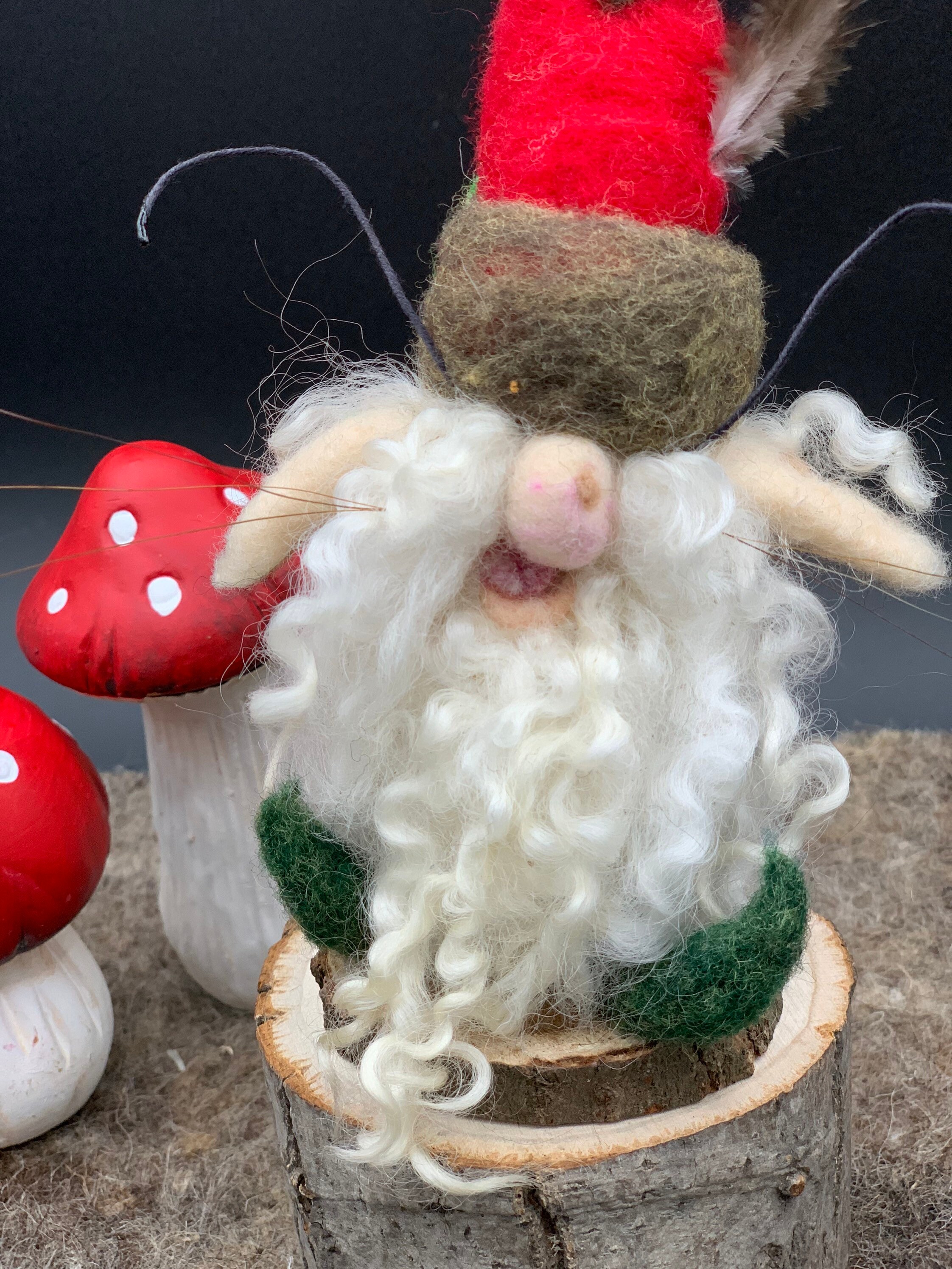 Brownie / Fairy/ Gnome/ Needle Felt Etsy