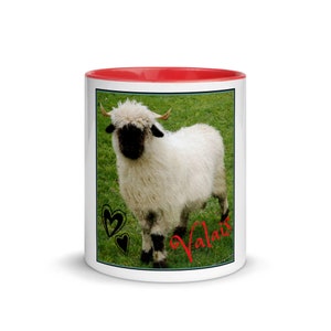 Valais Sheep Mug with Color Inside