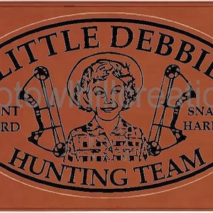 Little Debbie Hunting Team Digital Download 3 versions included