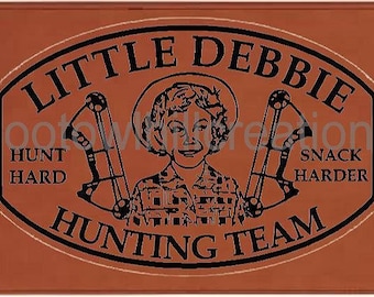 Little Debbie Hunting Team Digital Download 3 versions included