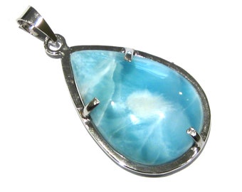 larimar pendant silver 925%