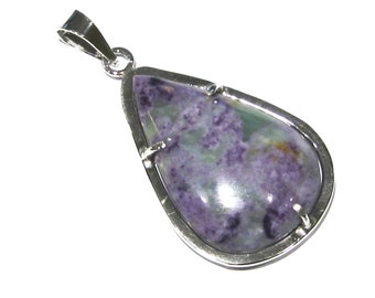 Bolivianite pendant silver 925%