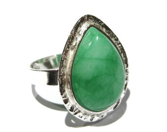 jade ring Silber 925%