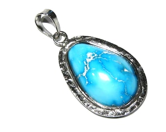 Turquoise pendant  silver 925%