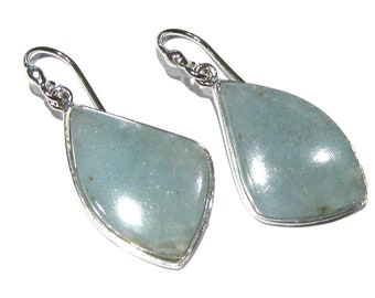 aquamarine earrings silver 925%