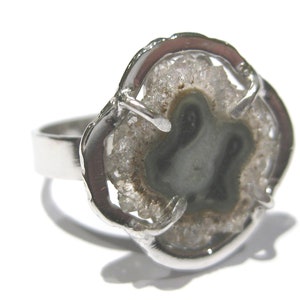amethyst ring silver 925%