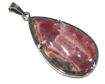 cobalt calcite pendant silver 925%