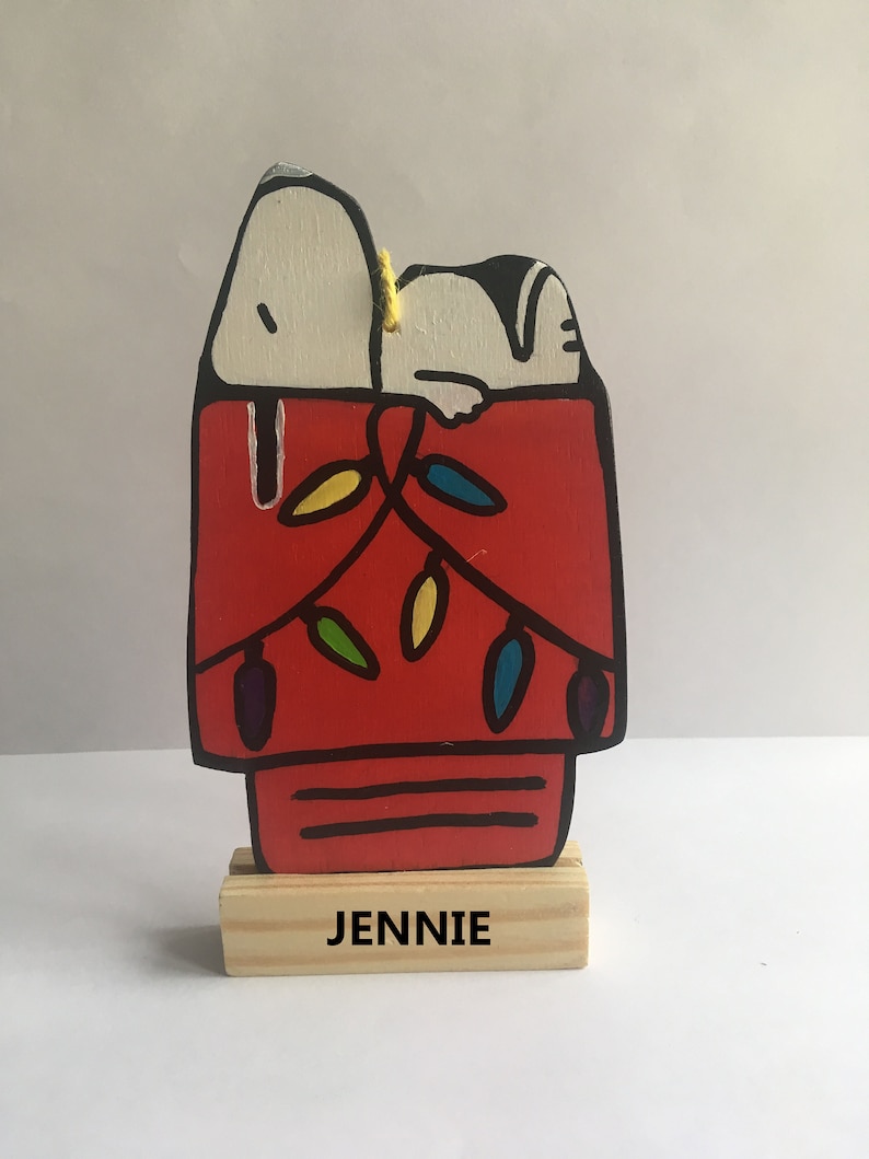 wood ornament newborm mobile toy wood sign Peanuts Snoopy house Born to sleep Wood door hanger pethome sign wall decor