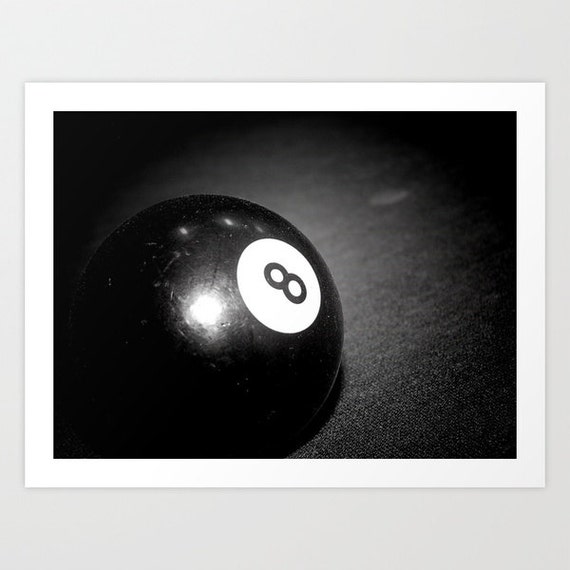 Eight Ball Game Room PERSONALIZED Wall Clock Billiard Pool Man Cave GIFT