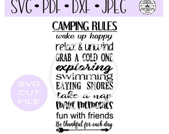 Download Camp rules svg | Etsy
