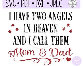 Download Dad In Heaven Svg Etsy