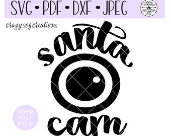 Download Santa Camera Svg Etsy 3D SVG Files Ideas | SVG, Paper Crafts, SVG File