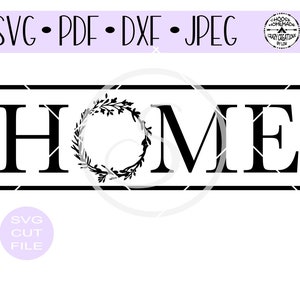 Maison avec fichier de coupe numérique Couronne pour htv-vinyl-decal-diy-plotter-vinyl coupe-craft coupe-. SVG-. Format DXF & JPEG