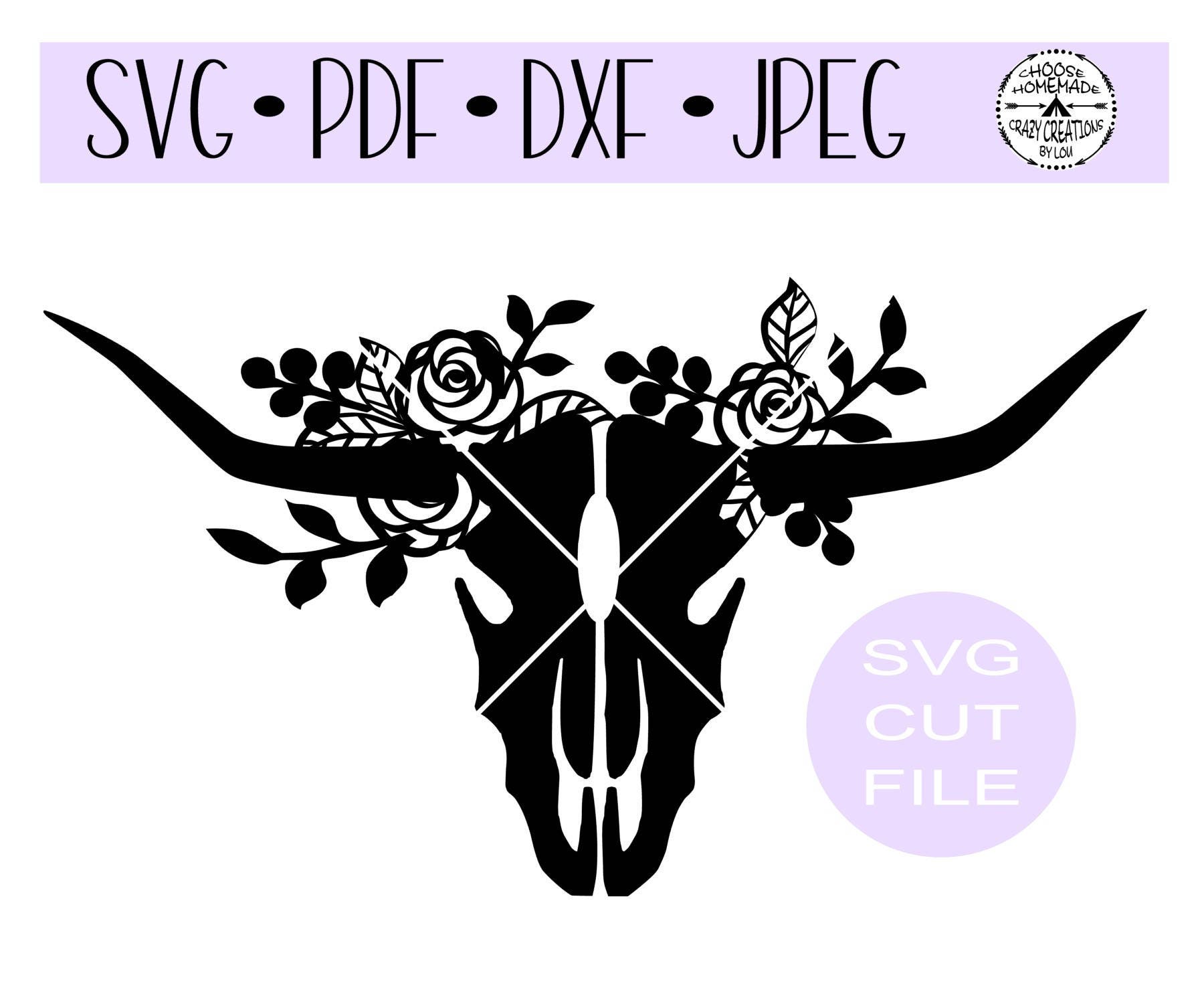 Download Cow Skull Svg Free