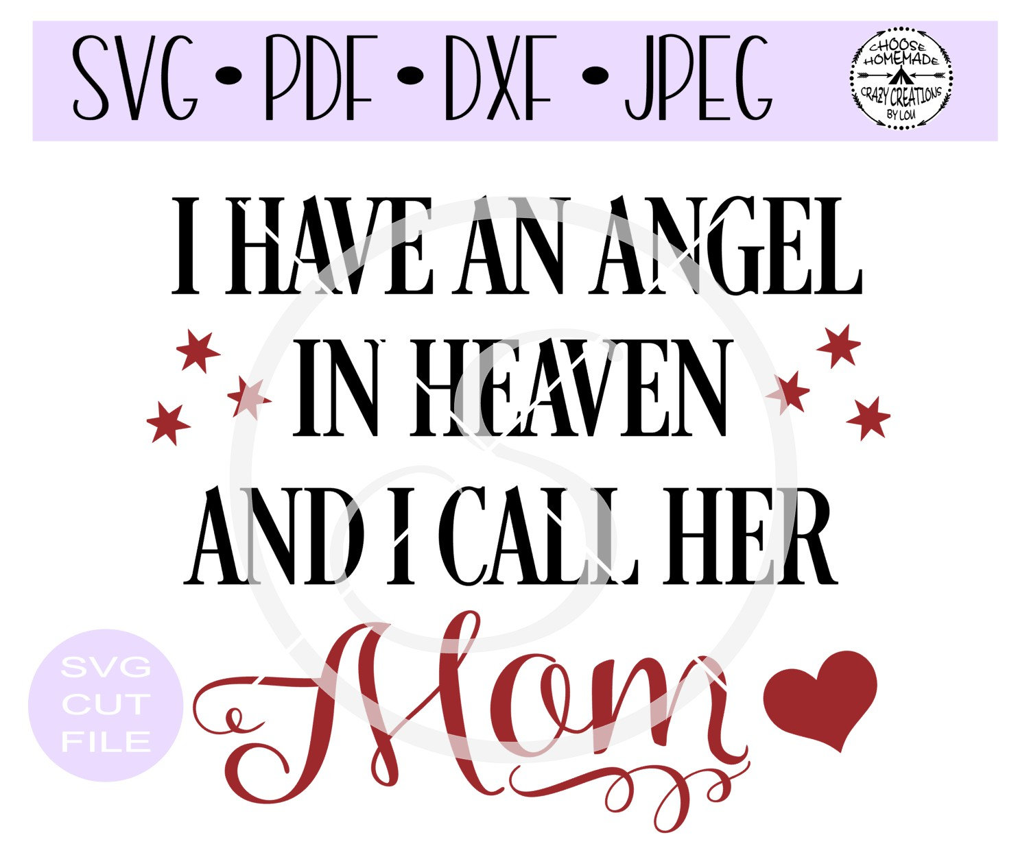 Free Free 293 Mother Of An Angel Svg SVG PNG EPS DXF File