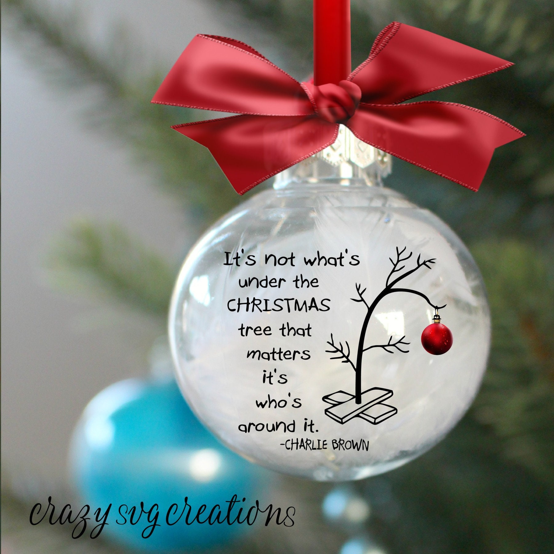 Charlie Brown's Sad Little Christmas Tree You Cut 4 | Etsy