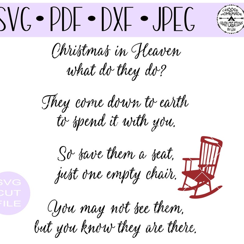 Christmas in Heaven - Etsy