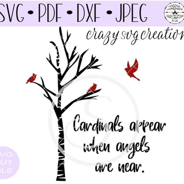 Cardinal Birch Trees - Etsy