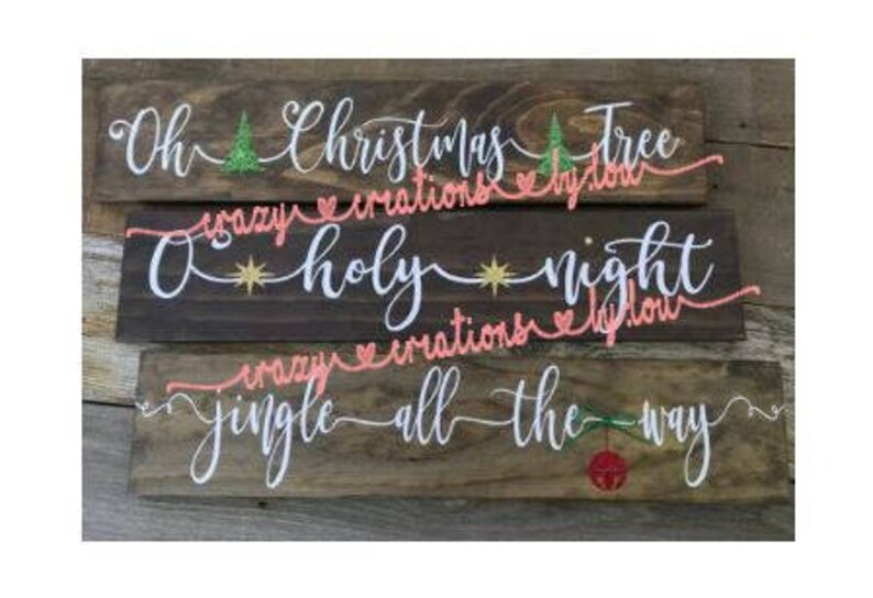 Jingle all the way-Oh Christmas Tree-O holy Night Christmas set of 3 digital cut file for htv-vinyl craft cutter.SVG format image 2