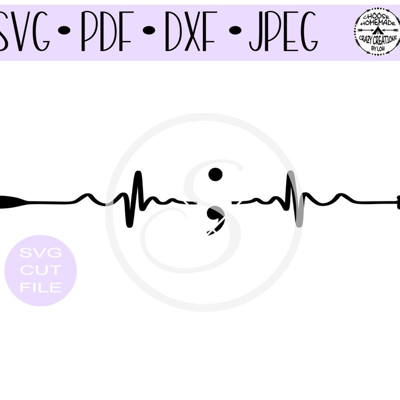 Heartbeat Decal - Etsy