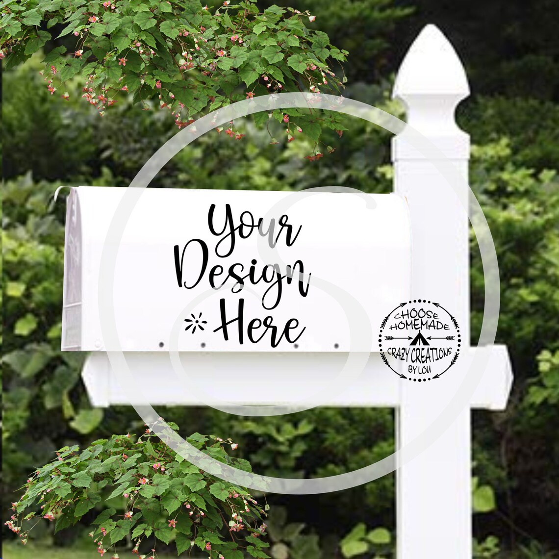 Mailbox Mock Up White Mailbox Mock up Jpeg PDF PRINT Etsy