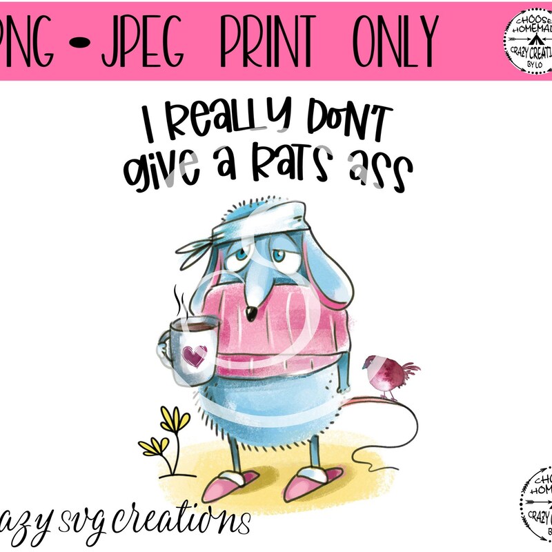 No Rats Svg File Rats Ass Svg - Etsy
