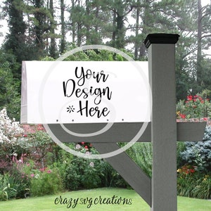 Mailbox Mock Up  | White Mailbox Mock up | Jpeg | PDF | PRINT ONLY | Bonus Free File