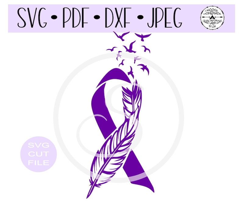 Download Pancreatic Cancer Ribbon Svg Cancerwalls