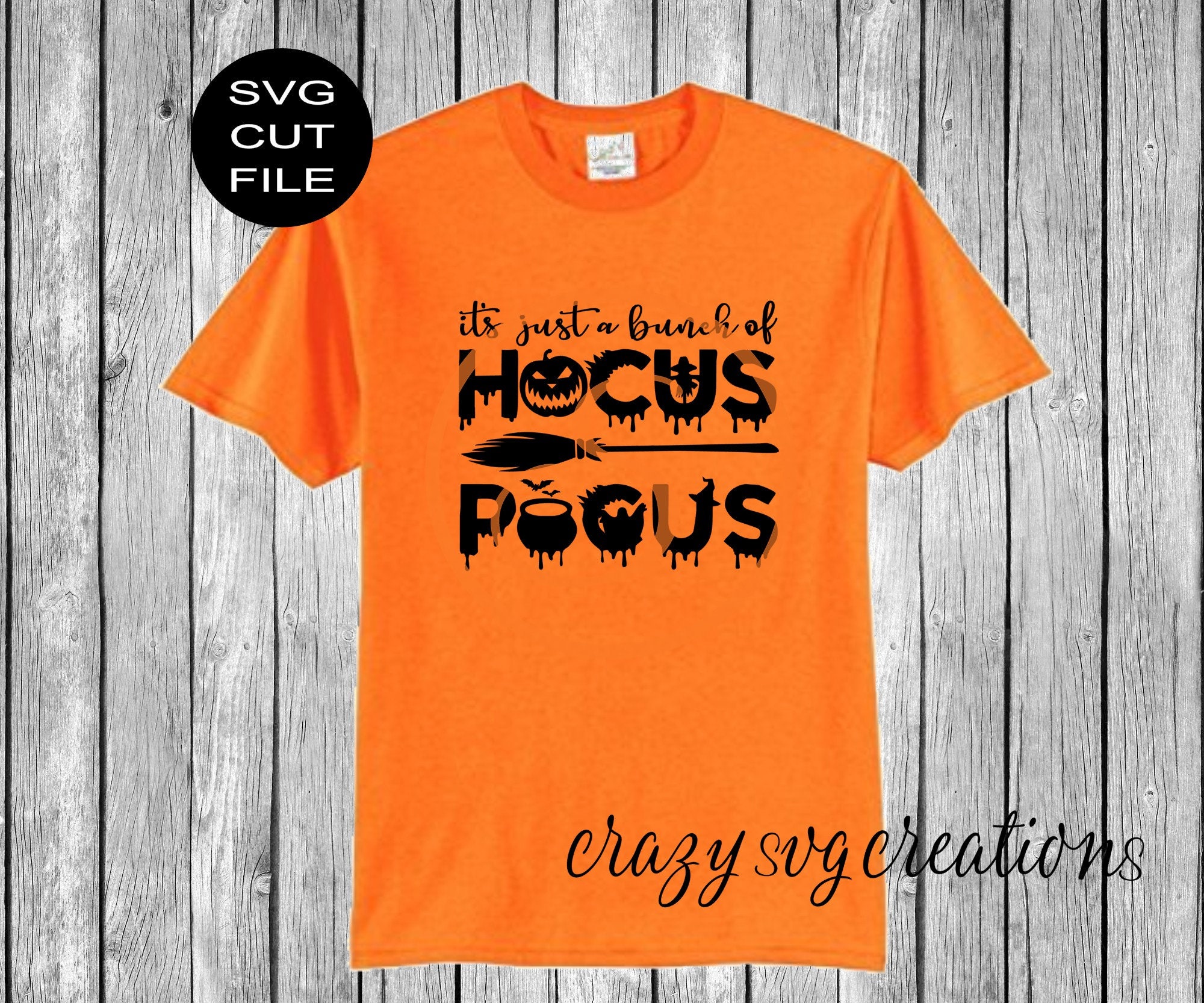 It's Just A Bunch of Hocus Pocus SVG | Halloween | Digital Cut File ...