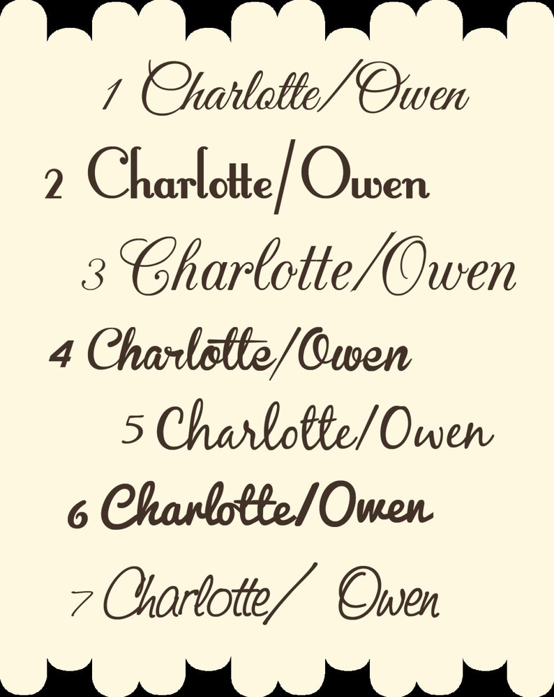 Baby name tree wall decal Nursery tree decoration Baby room Etsy