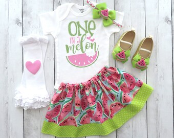 first birthday watermelon outfit
