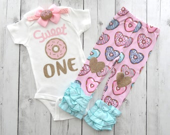 donut outfit for 1st birthday
